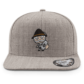 Da Oid Sinzer Bierkrug Cap Kinder Grau Meliert Grasweg Front